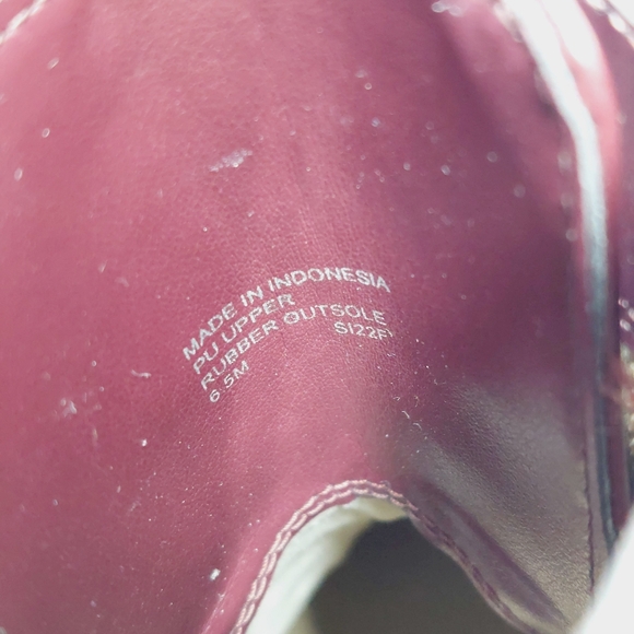 New MICHAEL KORS Tatum Lace Up Combat Boots in Merlot K134 - Picture 9 of 10